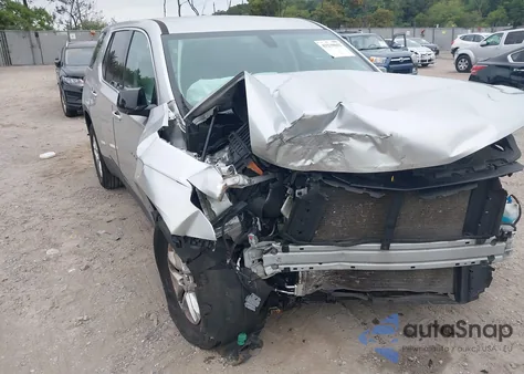2020 Chevrolet Traverse Fwd Ls from USA, damaged, VIN 1GNERFKW2LJ257344